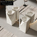 Rachel Yellow Travertine Pedestal Basin