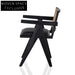 Rattan Dining Chair - Black Dining Chairs