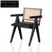 Rattan Dining Chair - Black