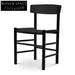 Rattan Dining Chair - Full Black (Set of 2) Dining Chairs