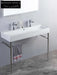 Ravello Dietao Ceramic Basin with Stainless Steel Bracket