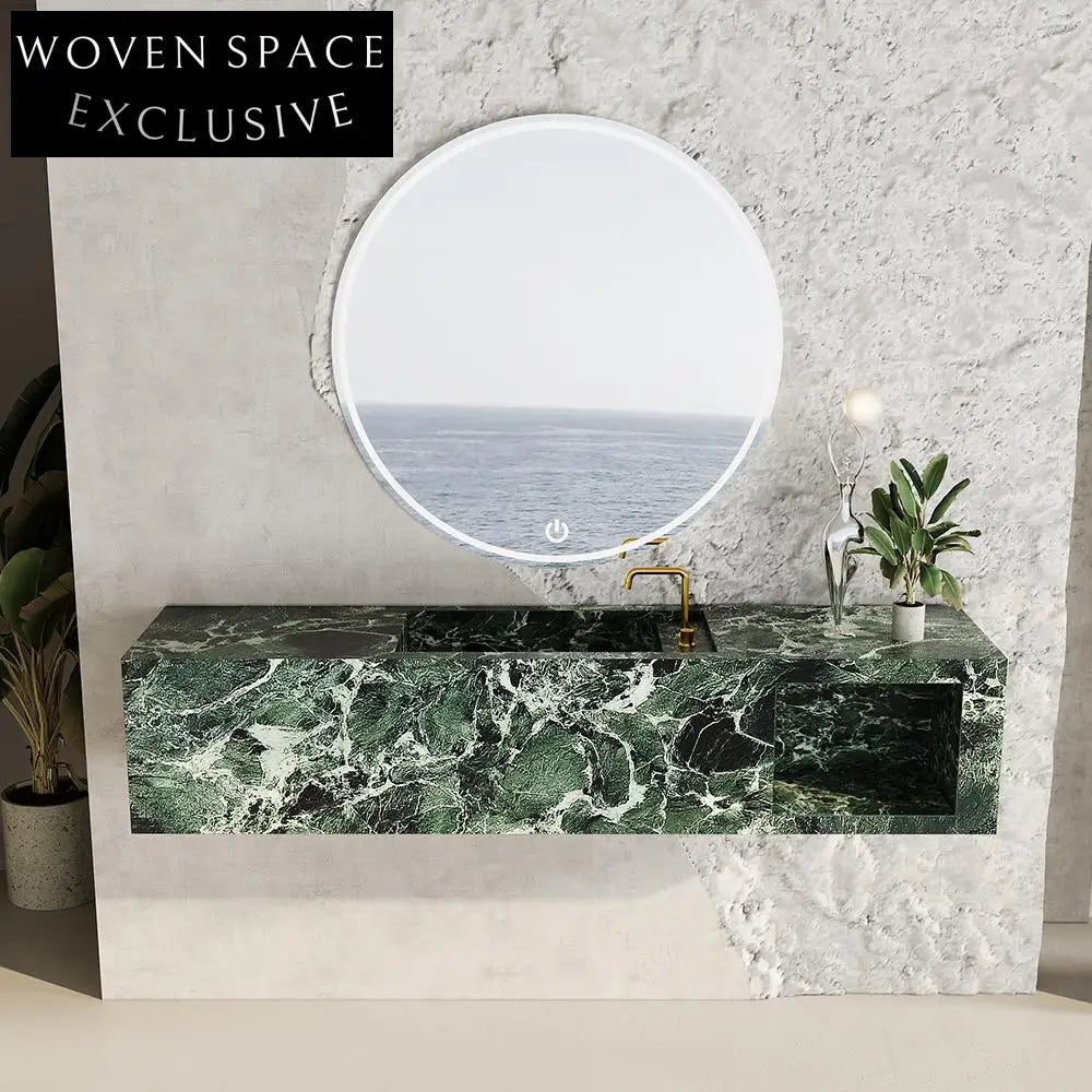 Rayne Retro Purple White Marble Sink