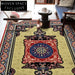 Retro American Nordic Ethnic Style Geometric Pattern Polyester Area Rug
