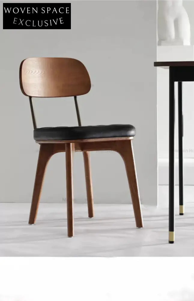 retro dining chair iron simple home