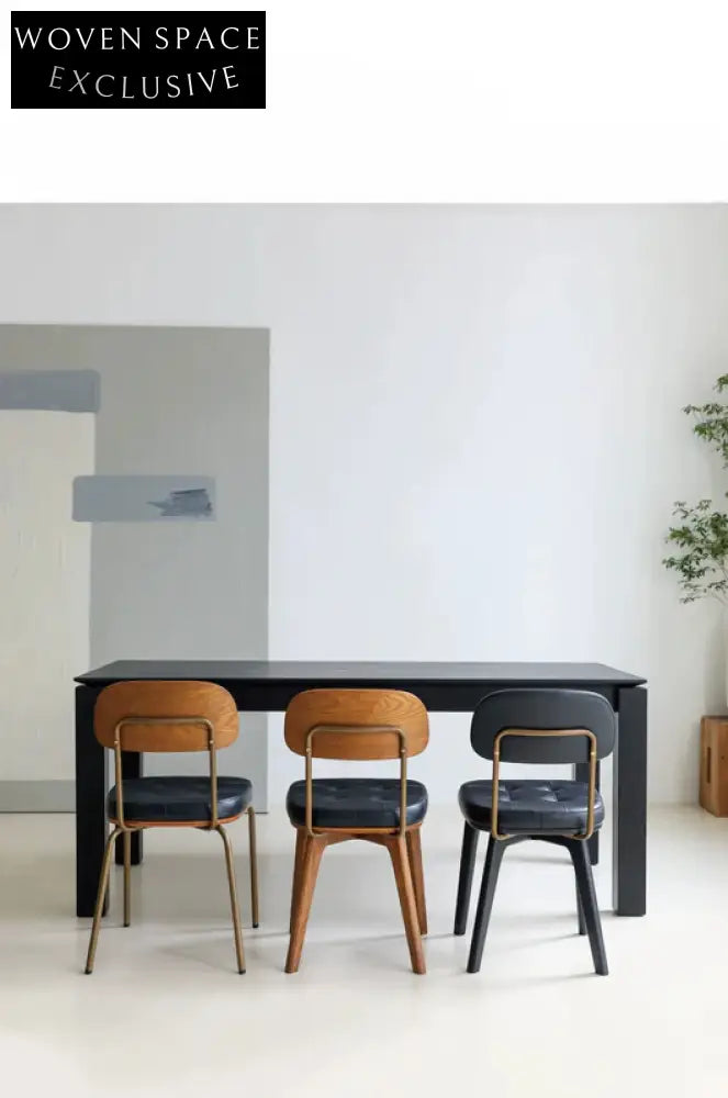 retro dining chair iron simple home