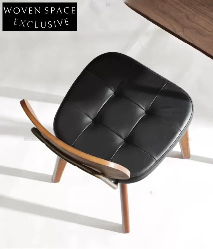 retro dining chair iron simple home