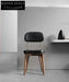 retro dining chair iron simple home