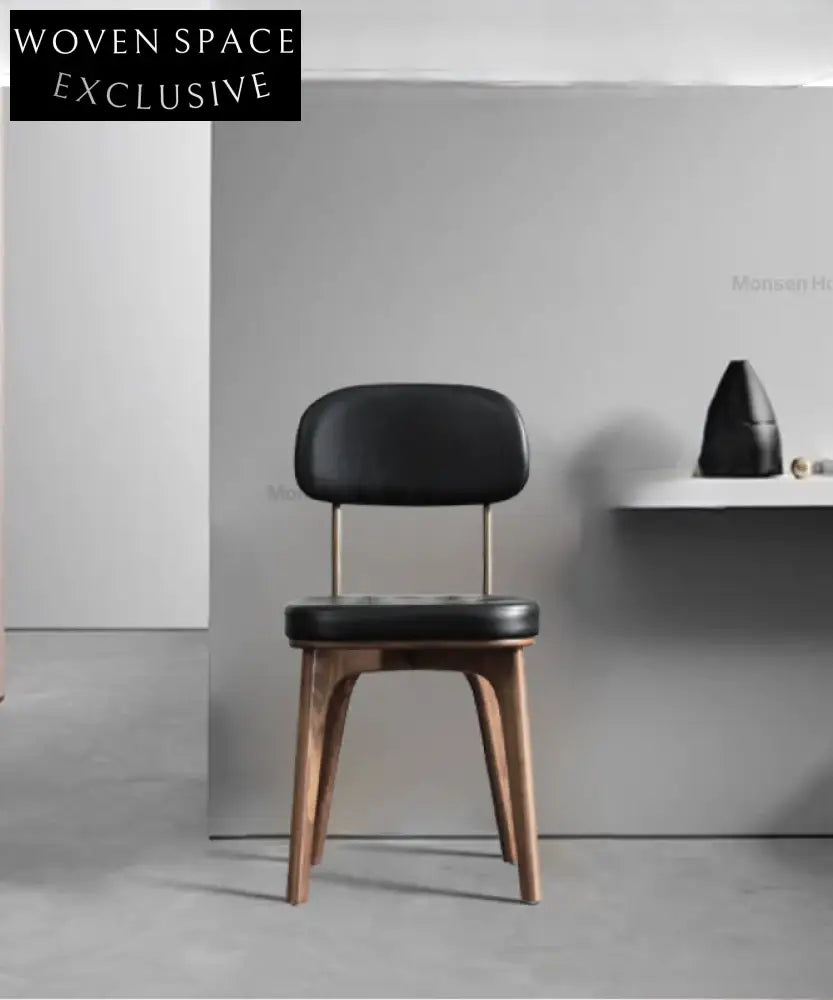 retro dining chair iron simple home