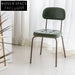 retro dining chair iron simple home