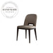 Retro Italian Designer Mid-Century Modern Solid Wood Fabric Dining Chair