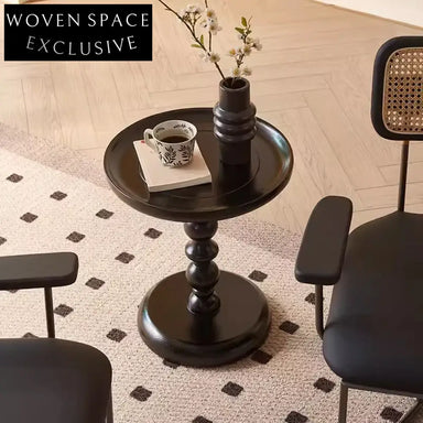 Retro Natural Solid Wood Minimalist Coffee Table for Modern Home Living