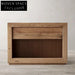 Retro Oak Wood Dresser Cabinet, Multi-Drawer Storage for Bedroom Living Room