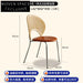 Retro solid wood shell chair home