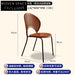 Retro solid wood shell chair home