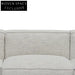 Right Chaise Fabric Sofa - Fog Grey Chaise Sofa