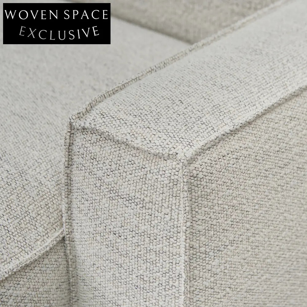 Right Chaise Fabric Sofa - Fog Grey Chaise Sofa