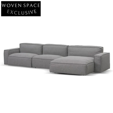 CLC8327-KSO Right Chaise Sofa - Graphite Grey