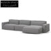 CLC8327-KSO Right Chaise Sofa - Graphite Grey