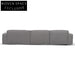 Right Chaise Sofa - Graphite Grey Chaise Sofa
