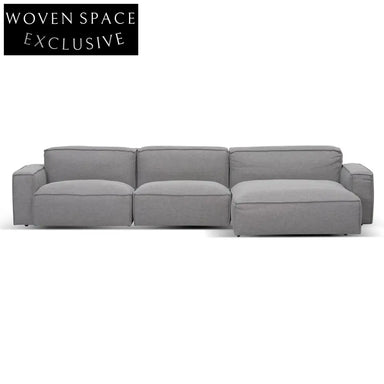 Right Chaise Sofa - Graphite Grey Chaise Sofa