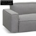 Right Chaise Sofa - Graphite Grey Chaise Sofa