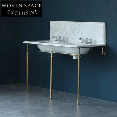 Robine Marble Basin with Copper Bracket