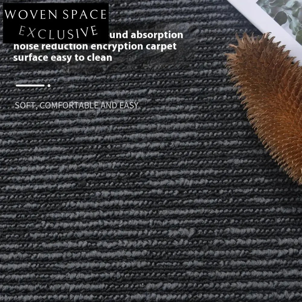 Robust PVC Backed Modern Commercial Square Carpet Tile