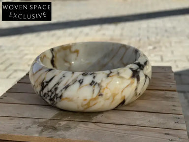 Rocco round bowl marble wash basin