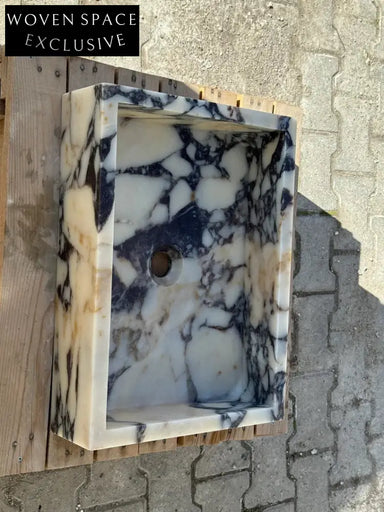Romeo Calacatta viola marble sink wash basin