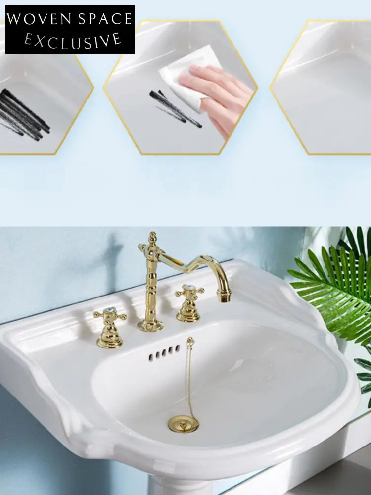 Ronaldette Classic Retro Pedestal Basin Set