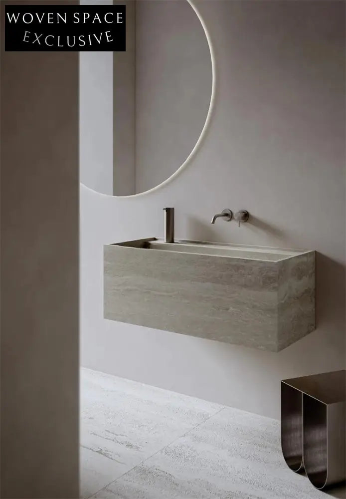 Ryker Narrow Edge Rock Slab Sink