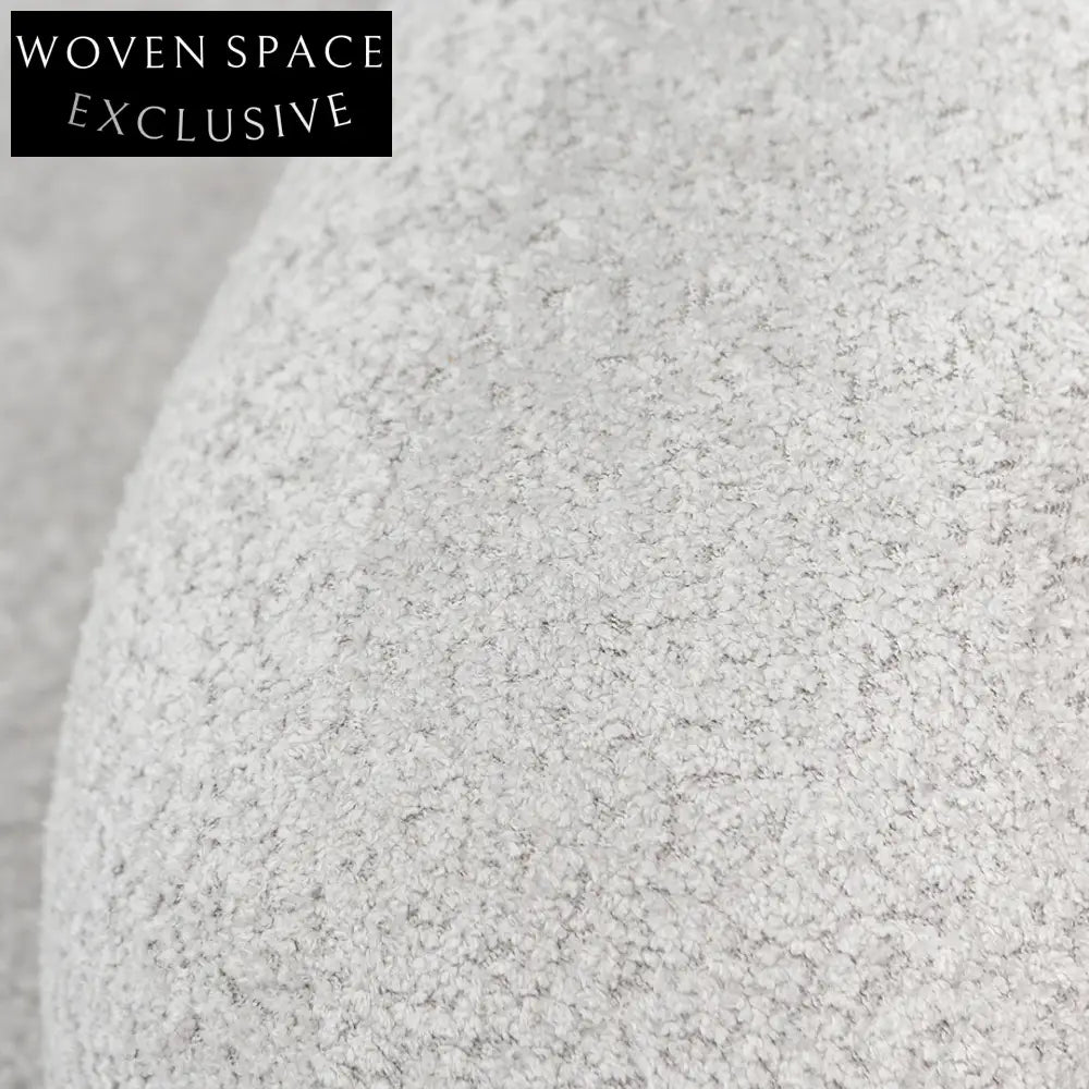 Salt White 3 Seater Fabric Sofa Sofas