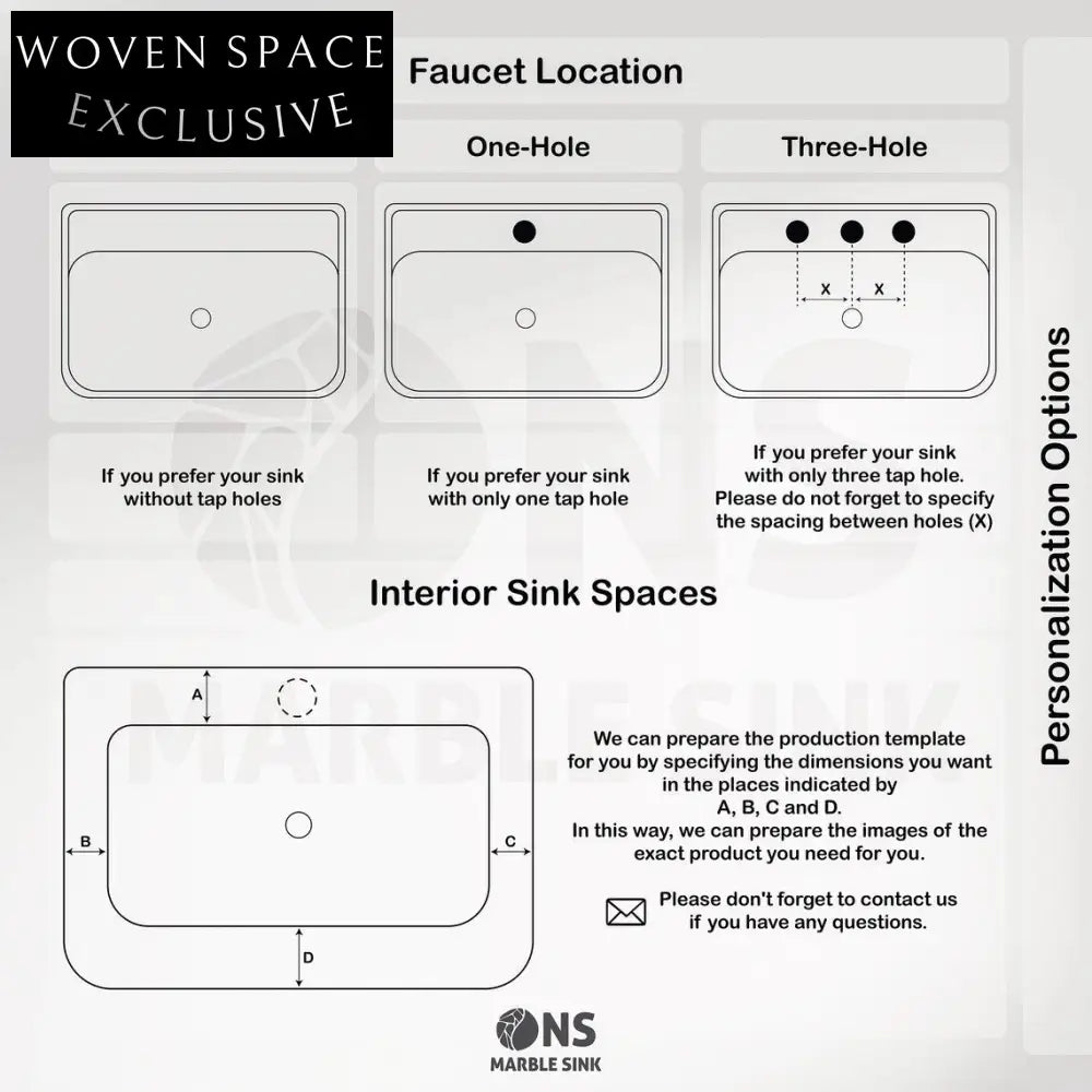Salvatore White Marble Drawer Hand-Carved Wall-Mount Vessel Sink