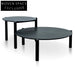 CCF2816-KD-CF2817-KD - Nest of Coffee tables - Black