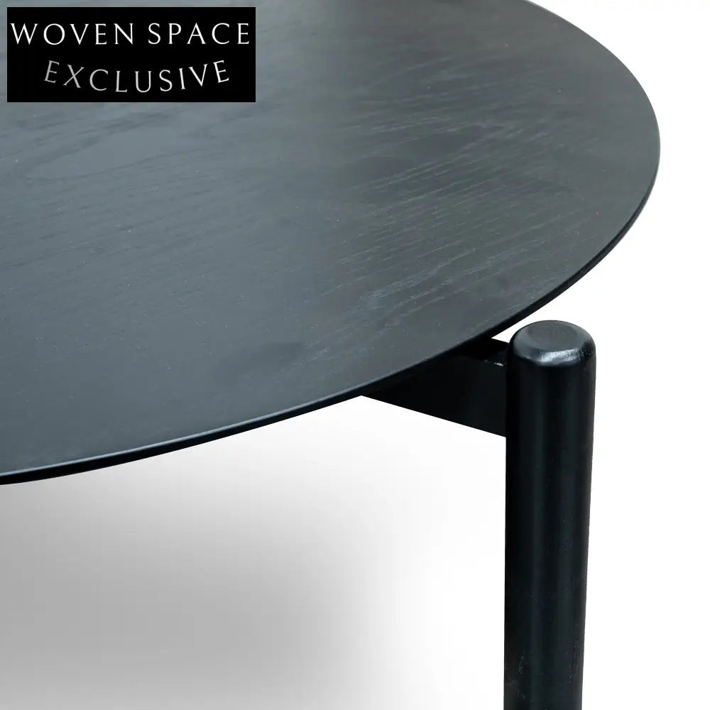 Serena Nest of Coffee tables - Black Coffee Tables