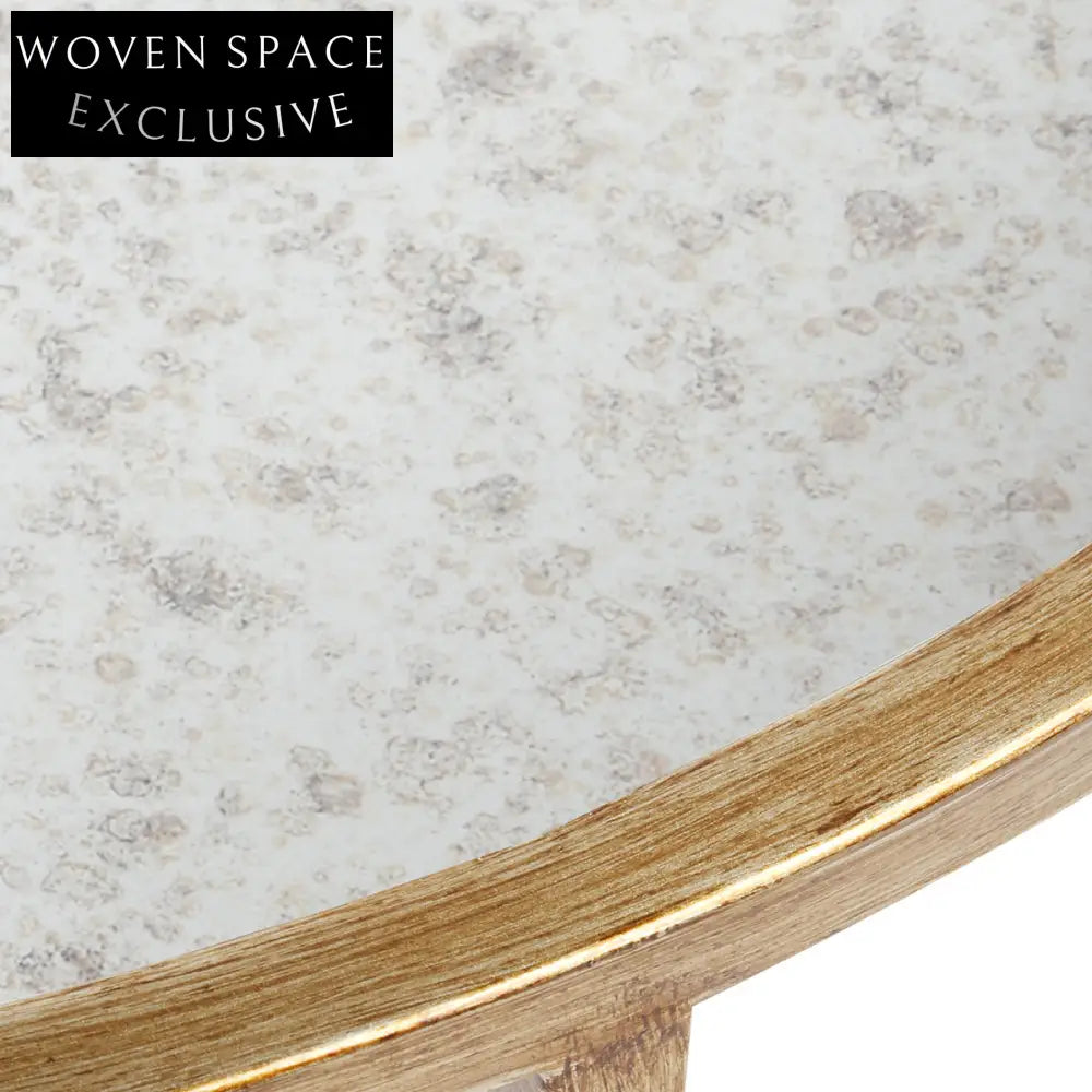 Serene Nesting Coffee Tables - Antique Gold Coffee Table