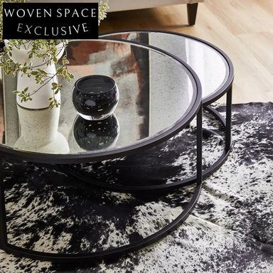 Serene Nesting Coffee Tables - Black Coffee Table