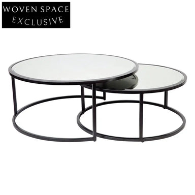 Serene Nesting Coffee Tables - Black