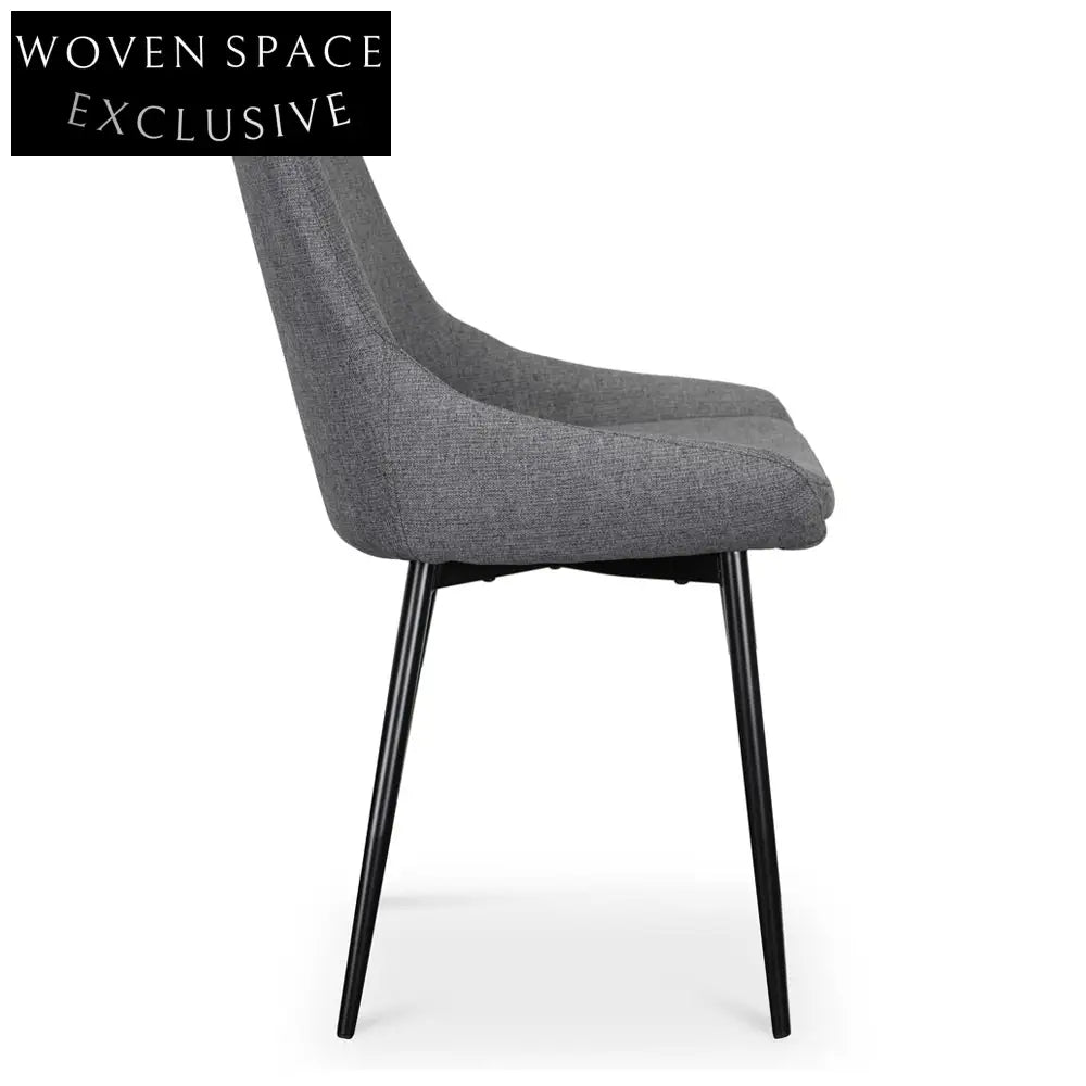 Shogun Dining Chair - Dark Grey (Set of 2) Dining Chairs