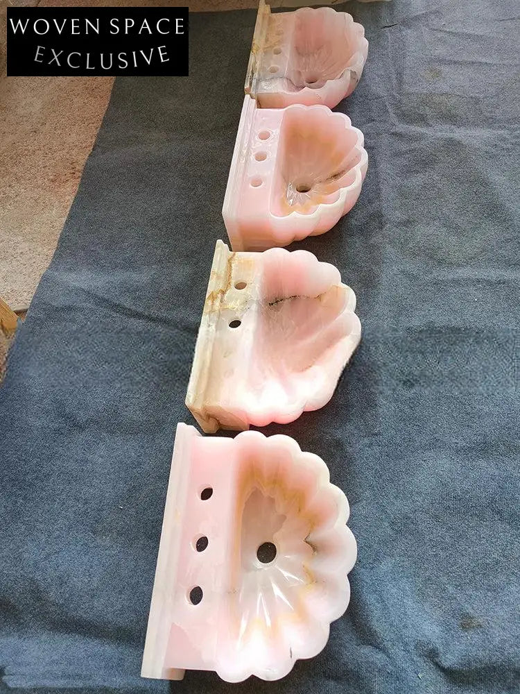 Sidaine Mooli Home Natural Jade Wall-Mounted Sink