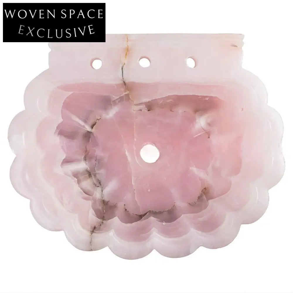 Sidaine Mooli Home Natural Jade Wall-Mounted Sink