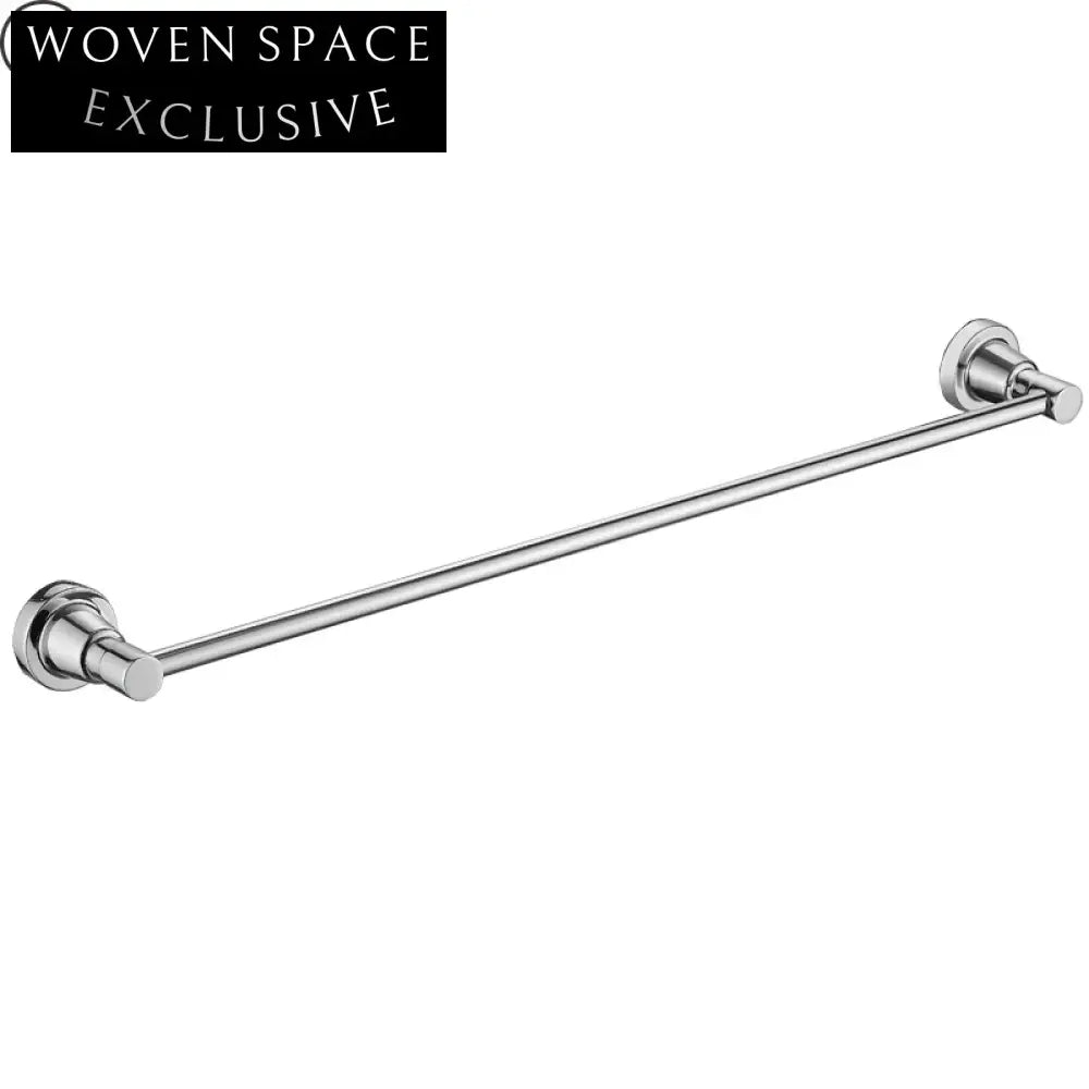 Silver Stainless Steel 6-Piece Wall Mounted Bathroom Hardware Set