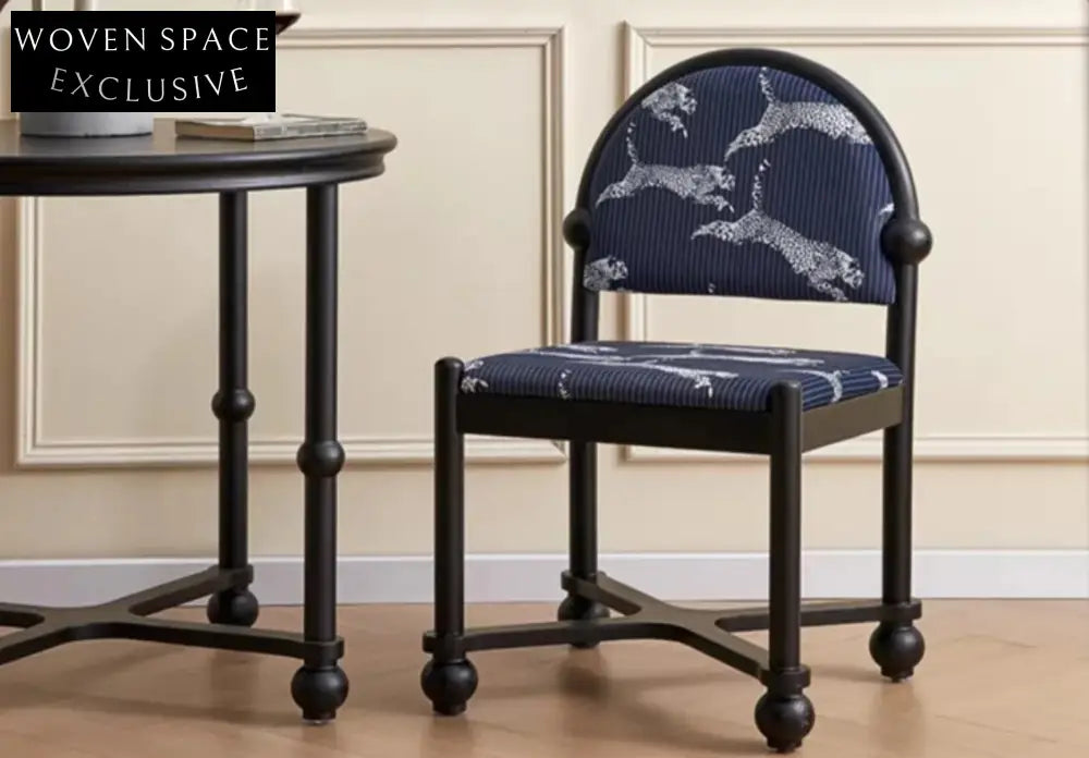 simple retro back chair