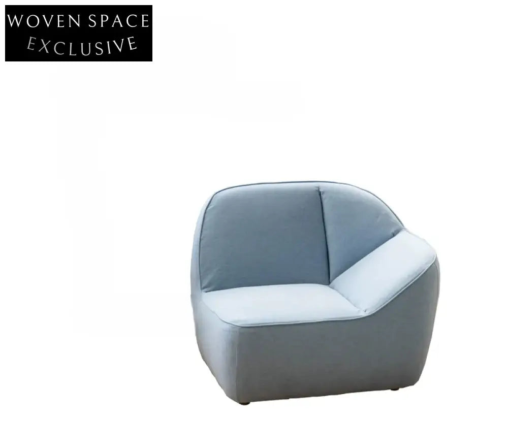 single sofa minimalist free combination small apartment blue dopamine design small sofa