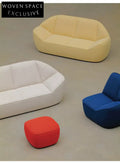 single sofa minimalist free combination small apartment blue dopamine design small sofa