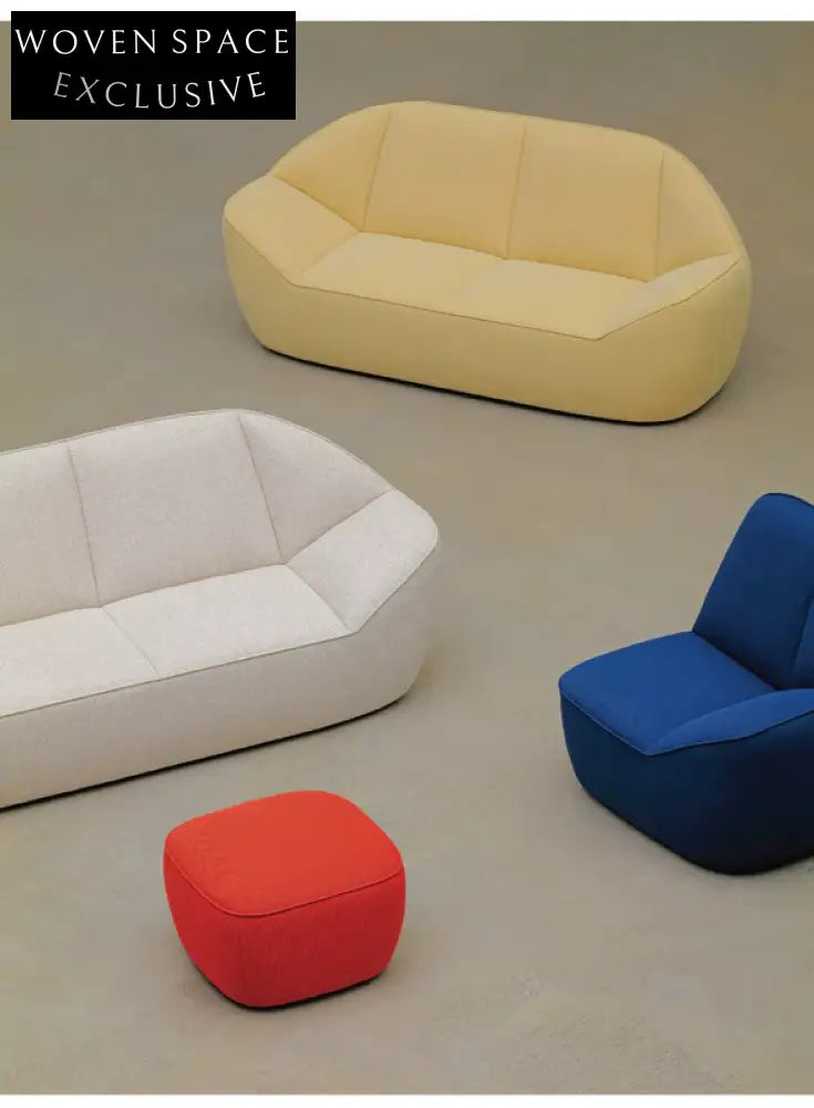 single sofa minimalist free combination small apartment blue dopamine design small sofa