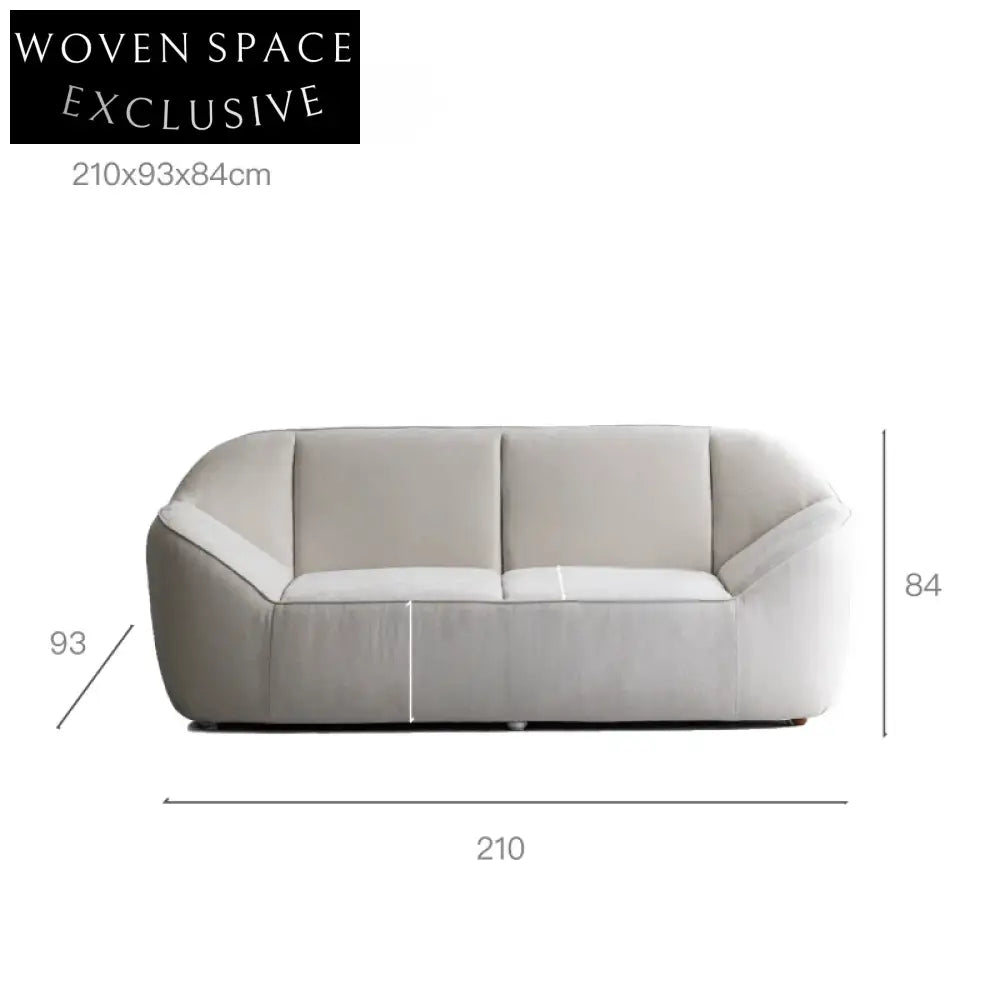 single sofa minimalist free combination small apartment blue dopamine design small sofa