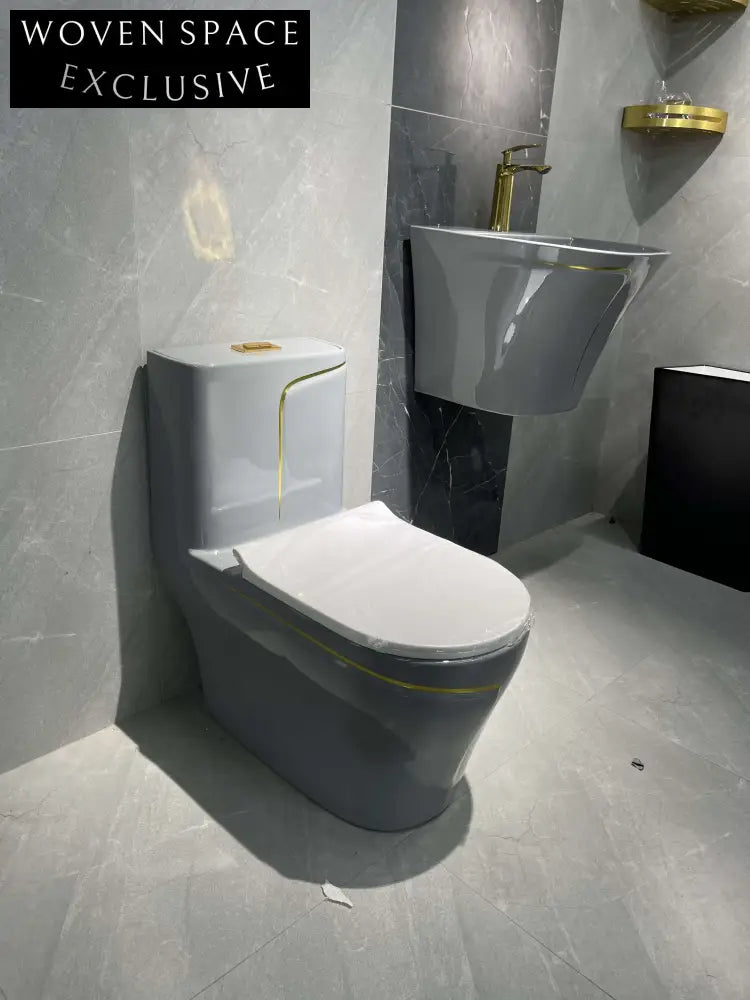Sleek Ceramic Wall-Mounted Bathroom Wash Basin Sink for Modern Spaces