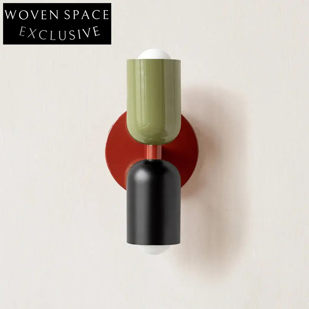 Sleek LED Wall Sconce, Up Down Lighting for Modern Home Decor Luminaire