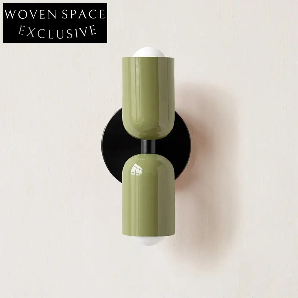 Sleek LED Wall Sconce, Up Down Lighting for Modern Home Decor Luminaire
